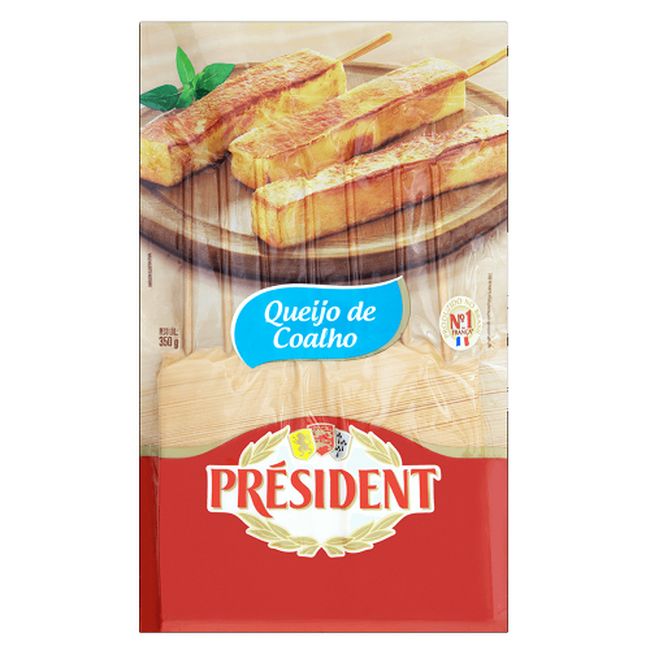 QUEIJO COALHO PRESIDENT ESPETO  KG