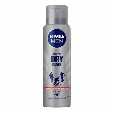 DESOD NIVEA FOR MEN SILVER AERO 150ML