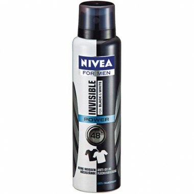 DESOD NIVEA MEN INVIS BLC&WHT AERO 91GR
