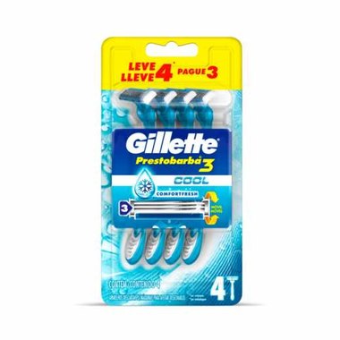 APARELHO GILLETTE PREST 3 COOL L4P3