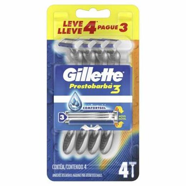 APARELHO GILLETTE PREST 3 MASC L4P3