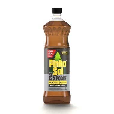 DESINFETANTE PINHO SOL 2X PODER ORIG 1LT