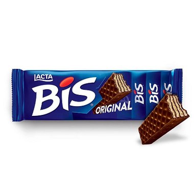 CHOCOLATE WAFER LACTA BIS PRETO 100,8GR