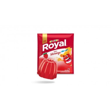 GELATINA ROYAL MORANGO 25GR