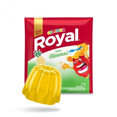 GELATINA ROYAL ABACAXI 25GR