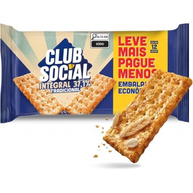 BISCOITO CLUB SOCIAL INT PACK C/12 288GR
