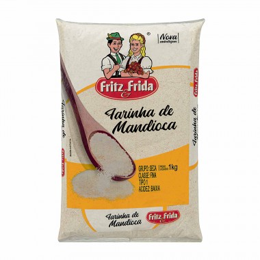 FARINHA MANDIOCA FRITZ  FRIDA 1KG