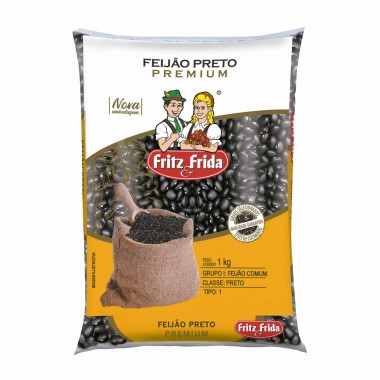 FEIJAO PRETO FRITZ & FRIDA 1KG