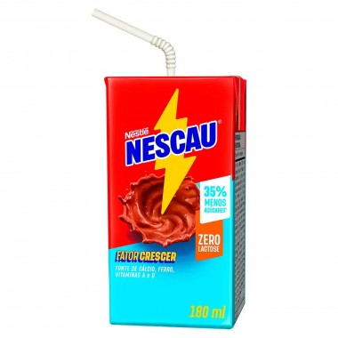BEBIDA LACTEA NESCAU ZER LACTOSE 180ML