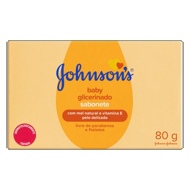 SABONETE JJ BABY GLICERINADO C MEL 80GR