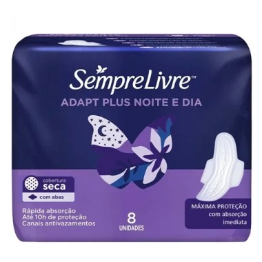 ABSORV SEMPRE LIVRE NOTURNO SECA C/AB8UN