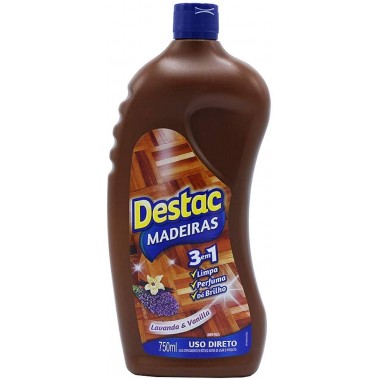 LIMPA PISO DESTAC C/BRILHO MADEIRA 750ML