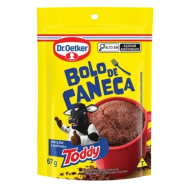 BOLO DE CANECA DR OETKER TODDY 67G