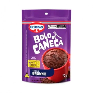 BOLO DE CANECA DR OETKER BROWNIE 70GR