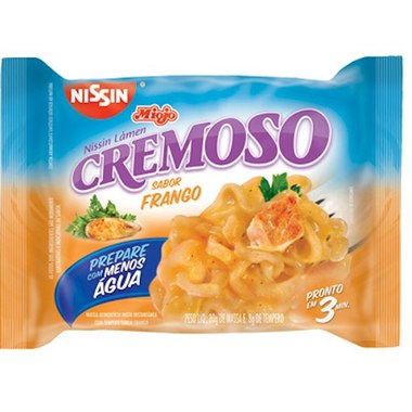 MASSA INST NISSIN CREMOSO FRANGO 85GR