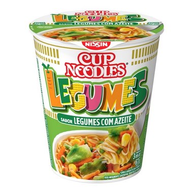 NISSIN CUP NOODLES LEGUMES C/AZEITE 67G