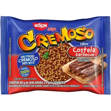 MASSA INST NISSIN CREMOSO COSTELA 88G