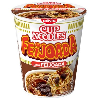 NISSIN CUP NOODLES FEIJOADA 67GR