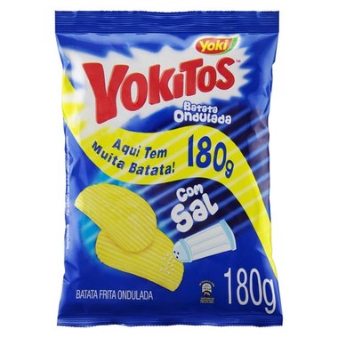 CHIPS YOKITOS BT OND 180G