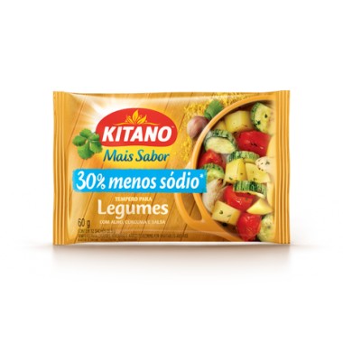 TEMPERO KITANO MAIS SABOR LEGUMES 60GR