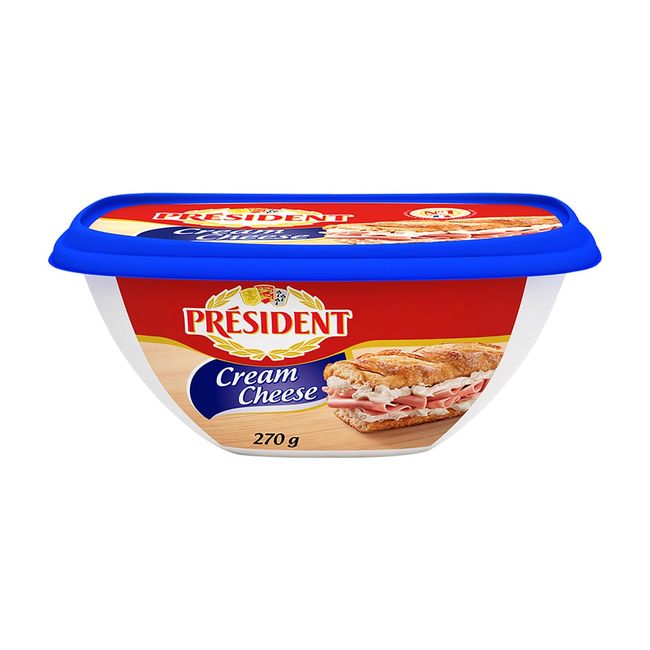 CREAM CHEESE PRESIDENT LIGHT 270GR