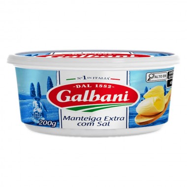 MANTEIGA GALBANI C SAL POTE 200GR