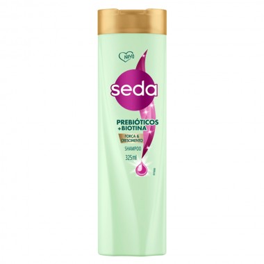 SHAMPOO SEDA PREBIOTICOS BIOTINA 325ML