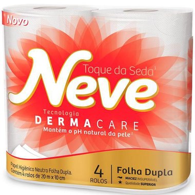 PAPEL HIG NEVE SOFT NEUTRO 4X30M