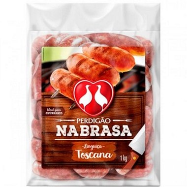 LINGUICA PERDIGAO TOSCANA NA BRASA 1KG
