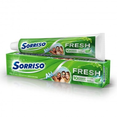 CREME DENTAL SORRISO FRESH HORTELA 90GR