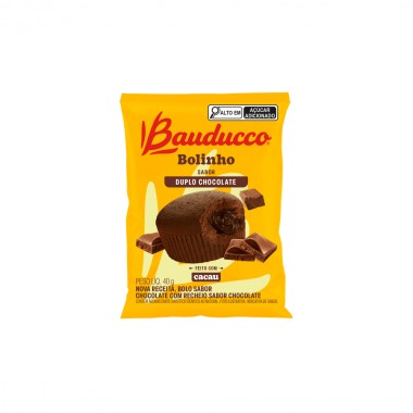BOLINHO BAUDUCCO DUPLO CHOCOLATE 40GR