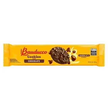 BISCOITO BAUDUCCO COOKIES CHOC 100GR