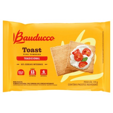 TORRADA BAUDUCCO TOAST TRADICIONAL 128GR