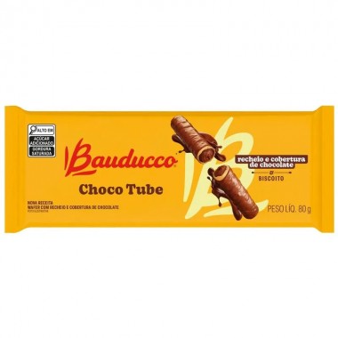 BISCOITO BAUDUCCO WAFER CHOB CHOCOL 80GR