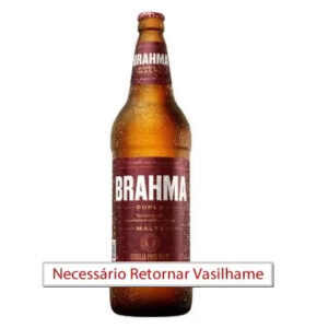 CERVEJA BRAHMA DUPLO MALTE LITRAO