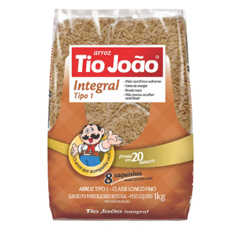 ARROZ TIO JOAO INTEGRAL 1KG