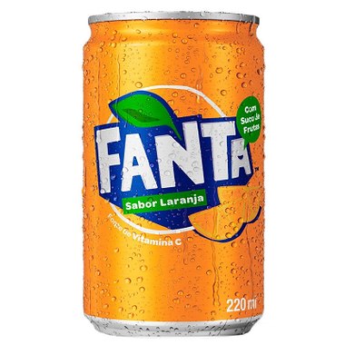 REFRIGERANTE FANTA LARANJA MINI LATA 220