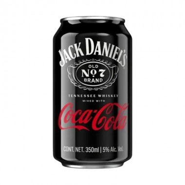 BEBIDA MISTA JACK E COCA COLA LT 350ML