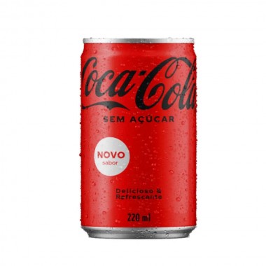 REFRIGERANTE COCA COLA ZERO MINI LT 220M