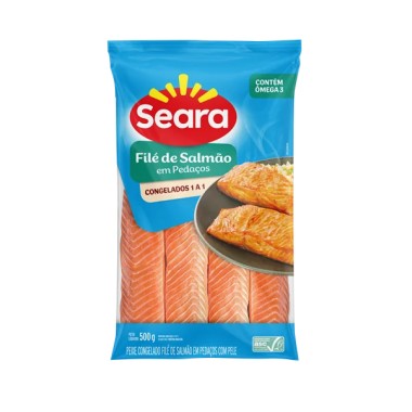 PXE SEARA FILE DE SALMAO CONG 500G