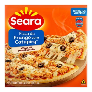 PIZZA SEARA FRANGO C/ CATUPIRY 460GR