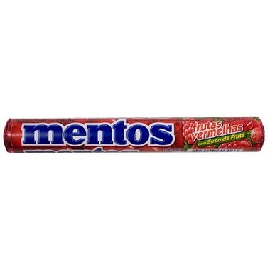 DROPS MENTOS FRUTAS VERM 38GR