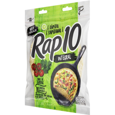 MASSA PANQUECA RAP10 INTEGRAL 297GR