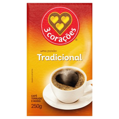 CAFE TRES CORACOES TRADICIONAL 250GR