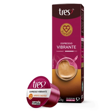 CAFE TRES CORACOES CAPS VIBRANTE 80GR