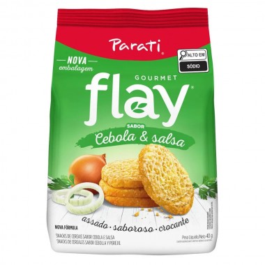 SNACK PARATI FLAY CEBOLA/SALSA 40GR