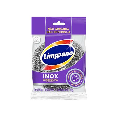 ESPONJA ACO LIMPPANO INOX 1UN