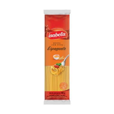MASSA ISABELA C/OVOS LINGUINE 500GR