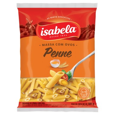 MASSA ISABELA C/OVOS PENA 500GR
