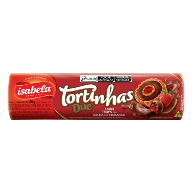 BISCOITO ISABELA DUE TRUFAGELEIA MOR140G